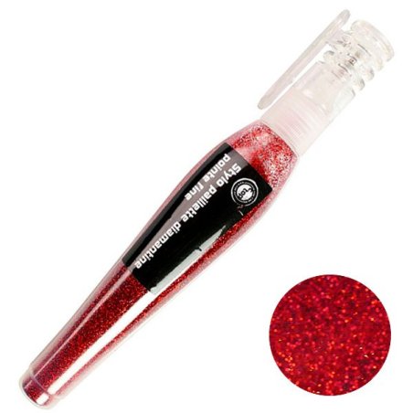 Stylo paillettes diamantines or 10g - Centrakor