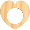 Rond de serviette Coeur en bois