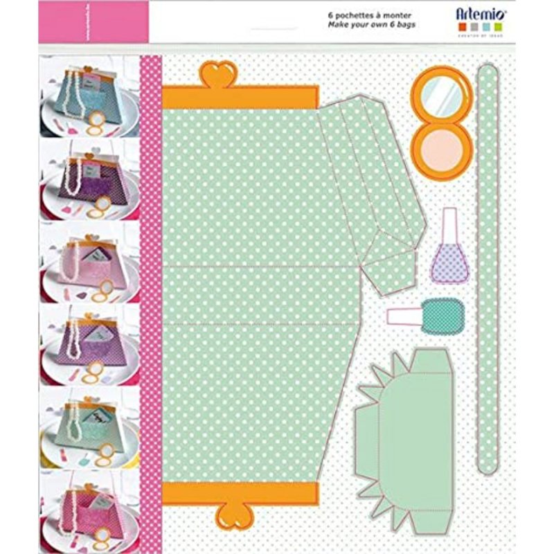 Kit pochette fête des mères 6 pièces