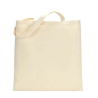 Tote bag en coton naturel - Coton blanc écru - 38 x 42 cm