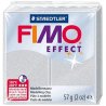 Pâte fimo effect argent 57g