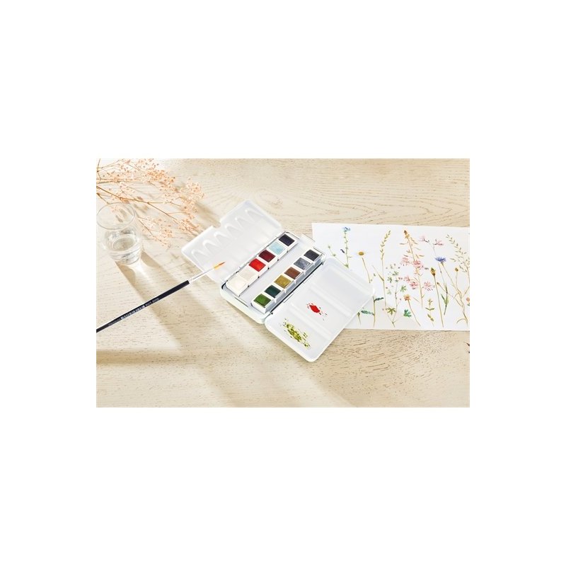 PALETTE AQUARELLE 12 COULEURS GLACEES