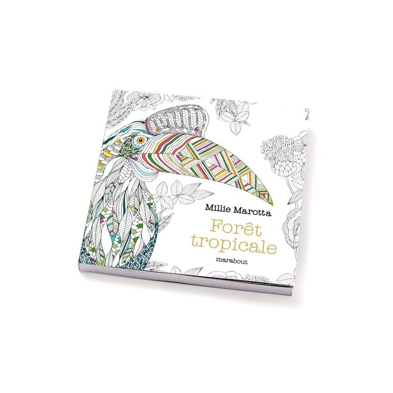 PETIT LIVRE COLORIAGES-FORET TROPICALE