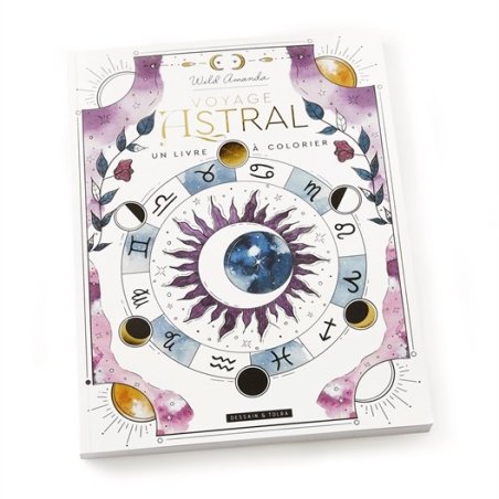 VOYAGE ASTRAL, UN LIVRE A COLORIER