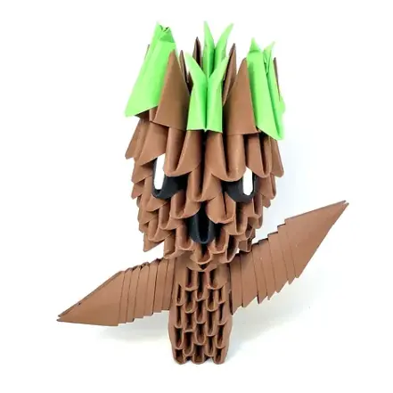 Kit d'origami 3D de Baby Groot