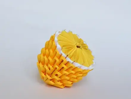 Kit d'origami 3D de citron