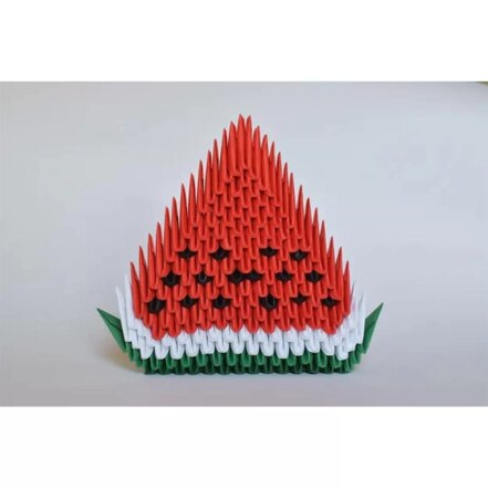Kit d'origami 3D de pastèque