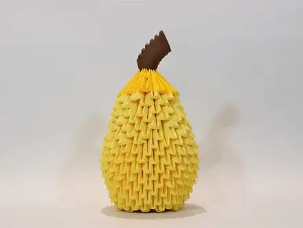 Kit d'origami 3D de poire