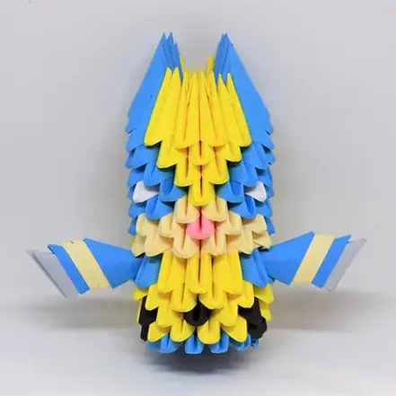 Kit d'origami 3D de Wolverine