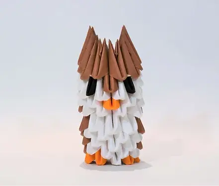 Kit d'origami 3D hibou