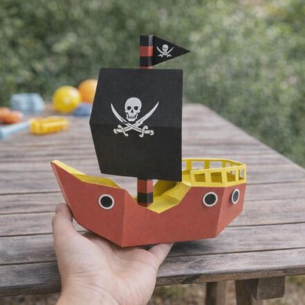Papercraft de poulpe en 3D