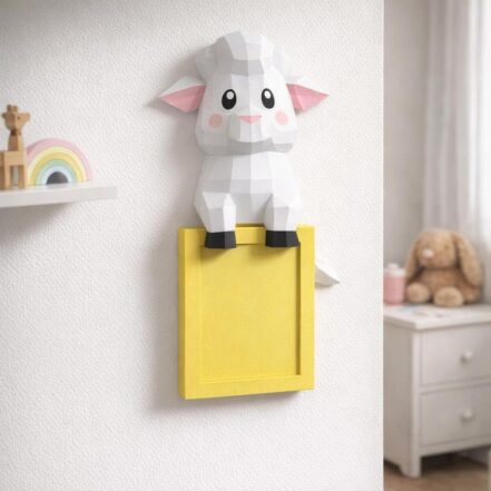 Papercraft de mouton en 3D