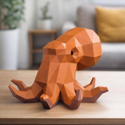 Papercraft de poulpe en 3D - photo 2