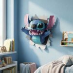 Papercraft de Stitch mural en 3D