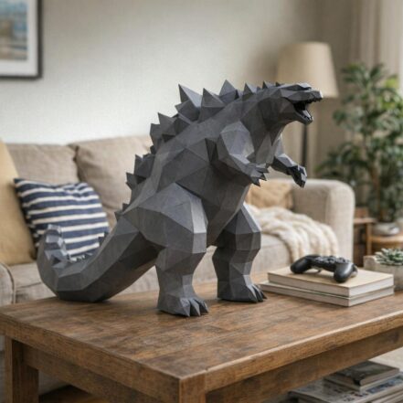 Papercraft Godzilla en 3D