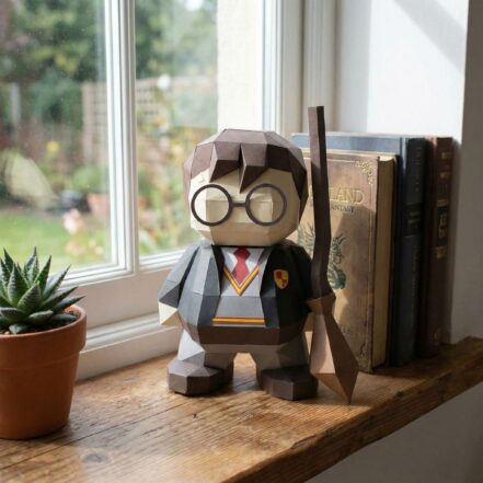 Papercraft Harry, Hermione et Ron