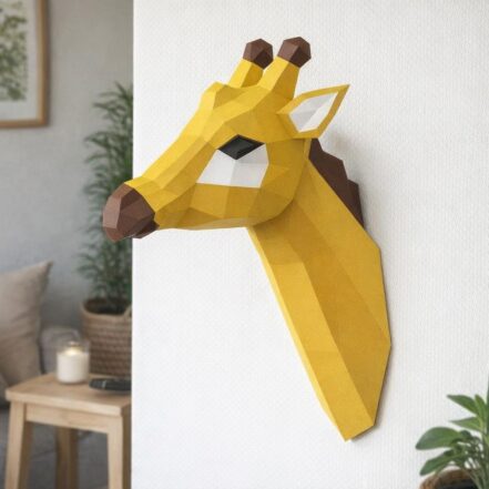 Papercraft de lapin en 3D