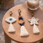 Kit macramé : 3 accessoires grigris