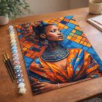 Beauté Africaine - Toile roulée