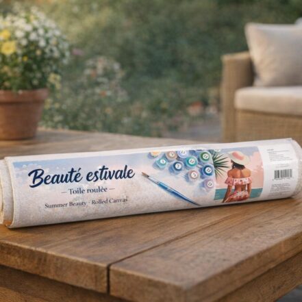 Beauté estivale - Toile roulée