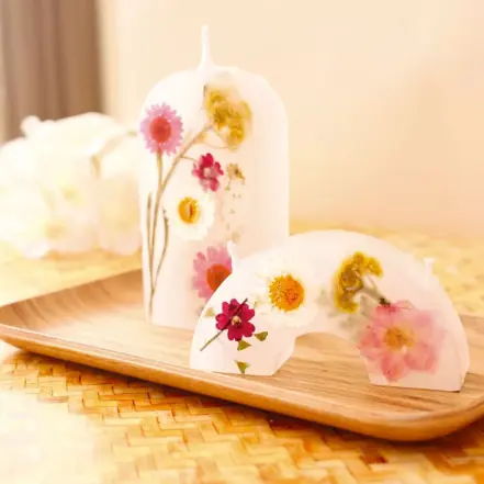Kit bougie DIY - Prairie Fleurie