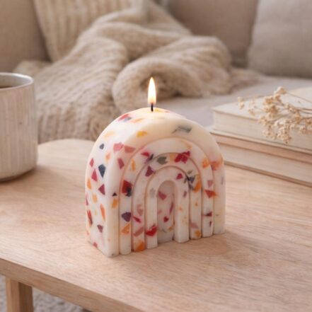 Kit Bougie – Terrazo Arc en Ciel