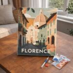Broderie Diamant - Affiche Poster Florence