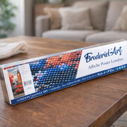 Broderie Diamant - Affiche Poster Londres