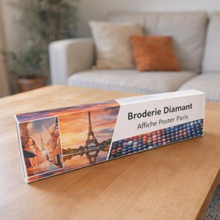 Broderie Diamant - Affiche Poster Paris