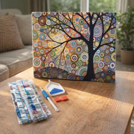 Broderie Diamant - Arbre de Vie