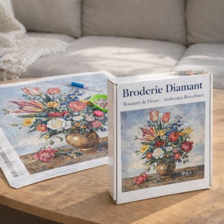 Broderie Diamant - Bouquet de Fleurs - Ambrosius Bosschaert