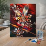 Broderie Diamant - Design Fractal