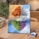 Broderie Diamant - Les 4 saisons
