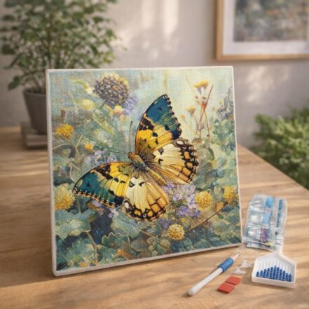 Broderie Diamant - Papillon Janetta Forester