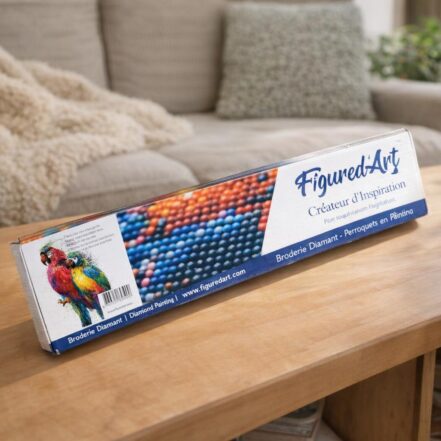 Broderie Diamant - Perroquets en Peinture