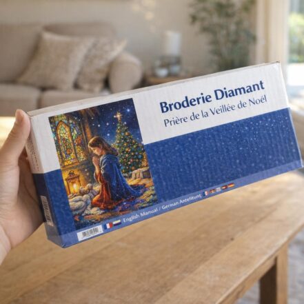 Broderie Diamant - Prière de la Veillée de Noël
