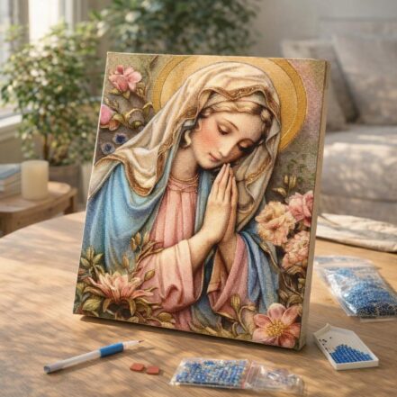 Broderie Diamant - Sainte Famille