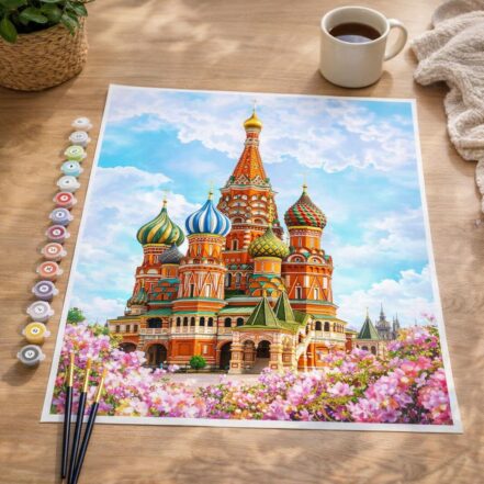 Cathédrale St Basil - Toile roulée