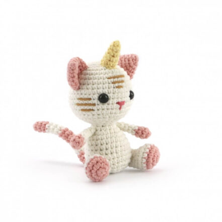Kit DIY crochet Amigurumi - Chat