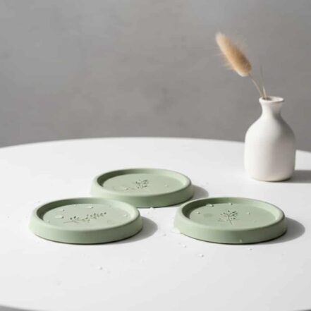 Kit moulage Jesmonite dessous de verre facile