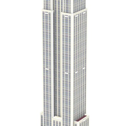 Empire State Building maquette en mousse - puzzle 3D