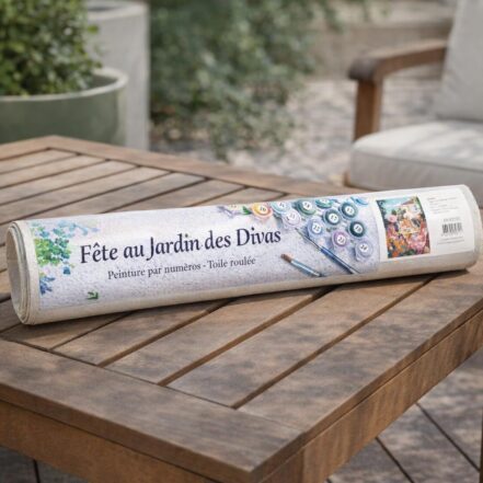 Fête au Jardin des Divas - Toile roulée