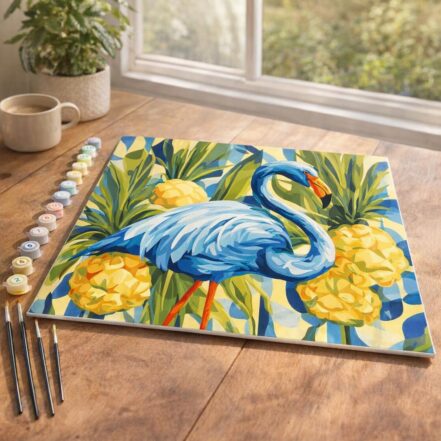 Oiseaux du jardin tropical - Toile roulée