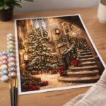 Grand Hall de Noël - Toile roulée