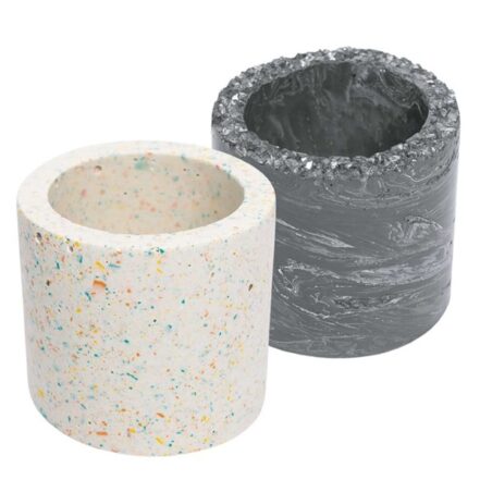 Kit débutant Jesmonite 2 pots créatifs | Tout à Créer