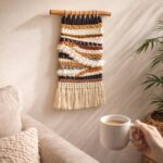 Coffret métier à tisser grand modèle - "Boho-chic"
