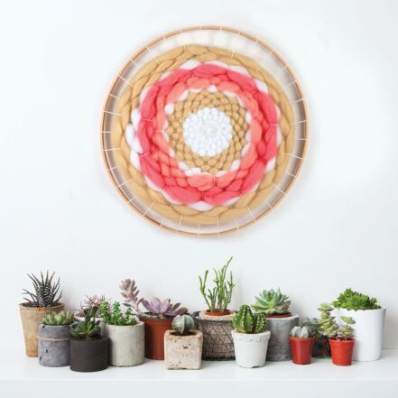 Kit métier à tisser rond de 44cm