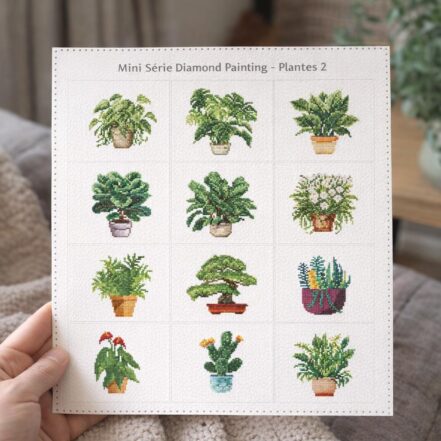 Mini Série Diamond Painting - Plantes 2