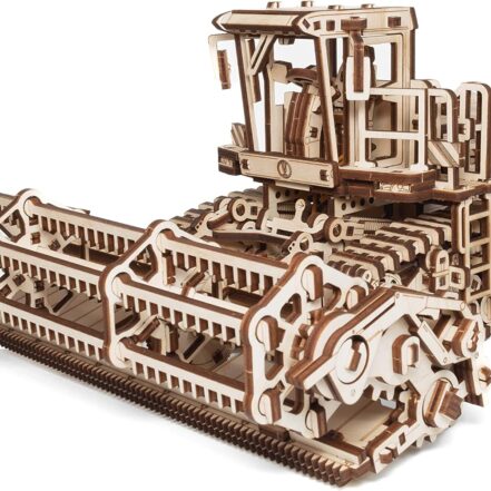 Moissonneuse batteuse - Puzzle 3D mécanique en Bois