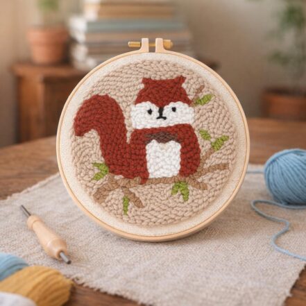Punch Needle Koala mignon